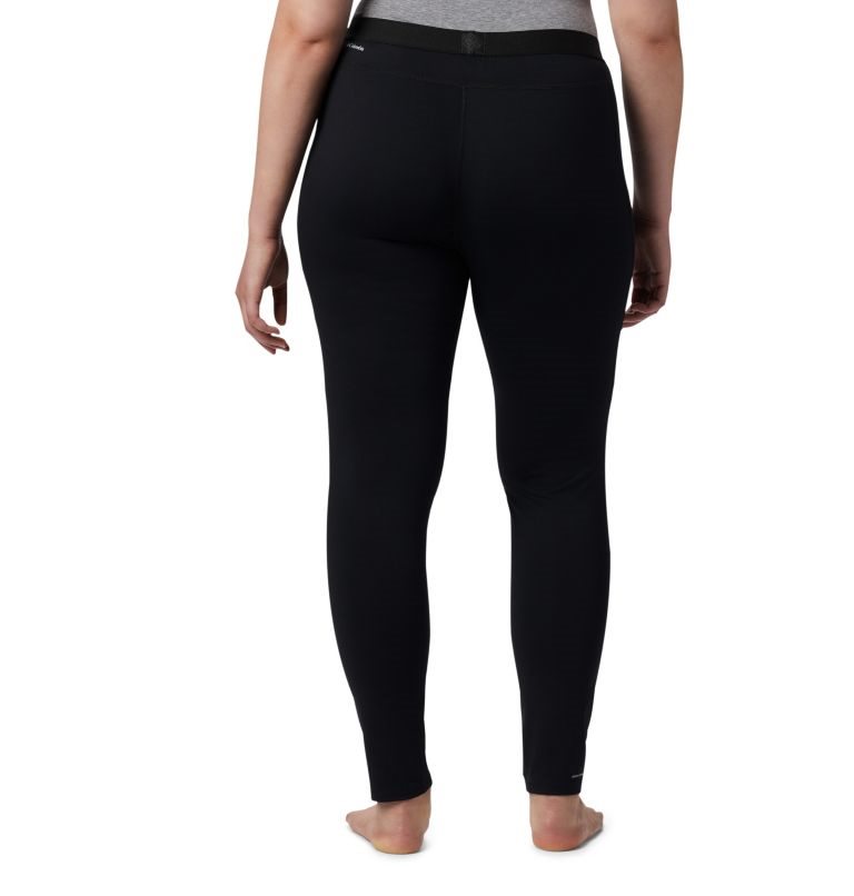 Women's Columbia Midweight Stretch Baselayer Tight Black | Plus Size CA-R58L0